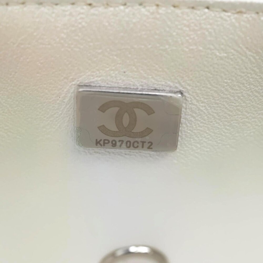 Chanel Classic Rectangular Flap Mini Quilted Irid… - image 14